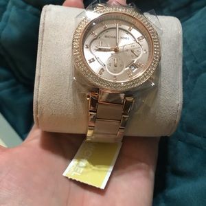 Michael Kors Women's Parker Rose Gold-Tone
